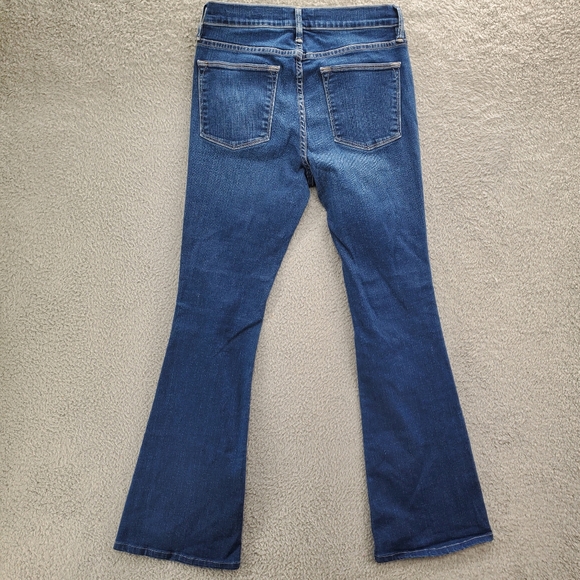 Frame Le High Flare Jeans Benedict Canyon Wash Womens Size 27 - Picture 7 of 13